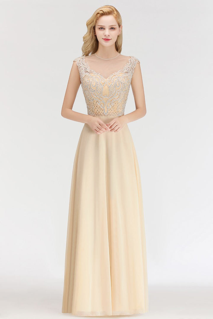 modest champagne bridesmaid dresses Jewel Lace with Beadings Lace Up Sleeve Length Size:16.5 Heel Height Group|Flat Crochet Pattern - Sunny