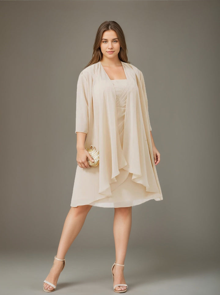 Mother of the Bride Princess A-Line Dress with Jacket Mother of the Bride Princess A-Line Dress with Jacket