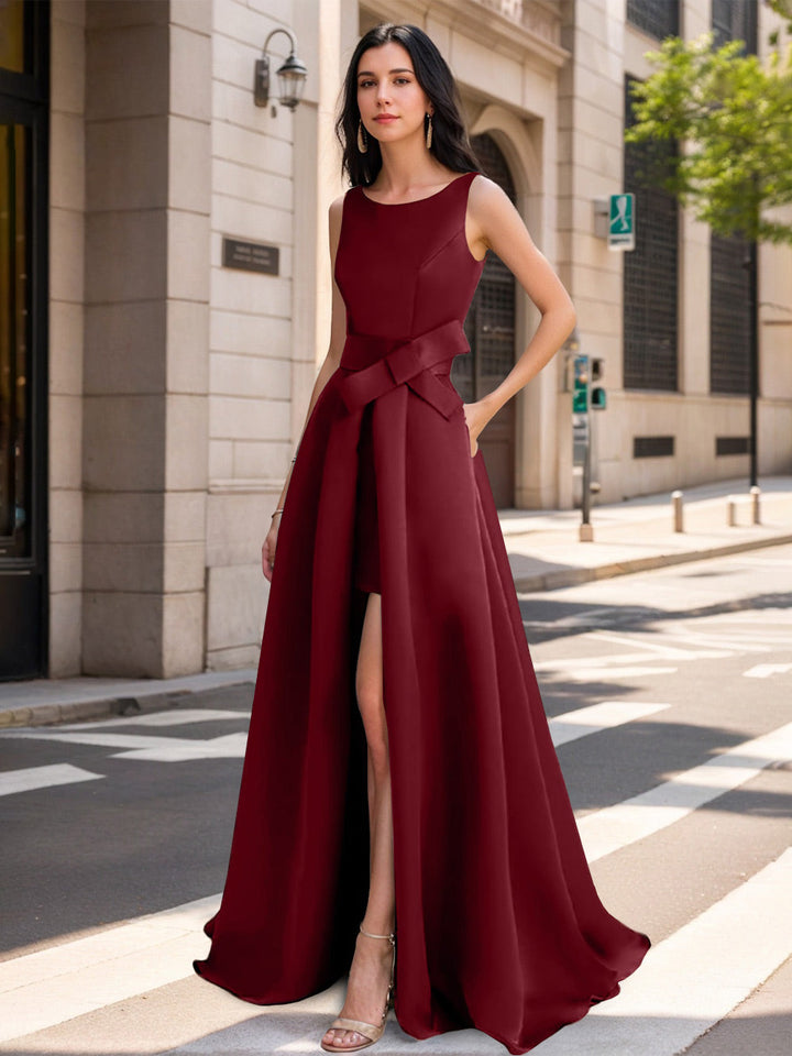 strapless open back dress Meglena Luxury Floral Princess Girl Dress main image 1