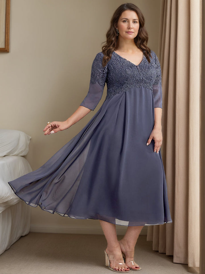 slim fit dress slacks Dusty Sage Lace Jacket Tulle Tea Length Mother of Bride Dress