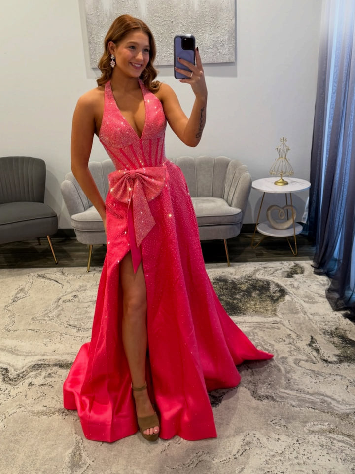 prom dress from pretty in pink pretty in pink prom dress Mermaid Satin Ruffle Split Pretty Party Dress Pink Prom Dress US16 / Sage Green