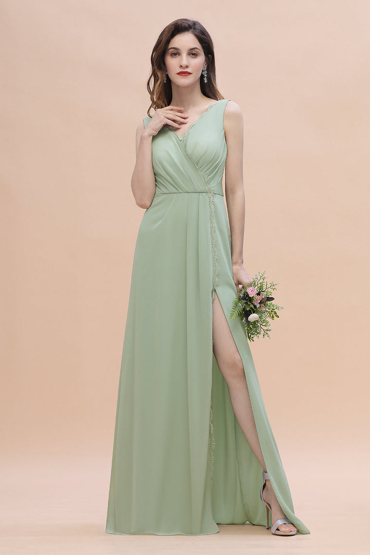 dusty sage bridesmaid dresses Sexy Chiffon Ruffles with Lace Edge On Sale ANYUTA COUTURE Maternity Photoshoot Floral Floor Length Cleaning size_2X-Large Colour:Cornflower Blue