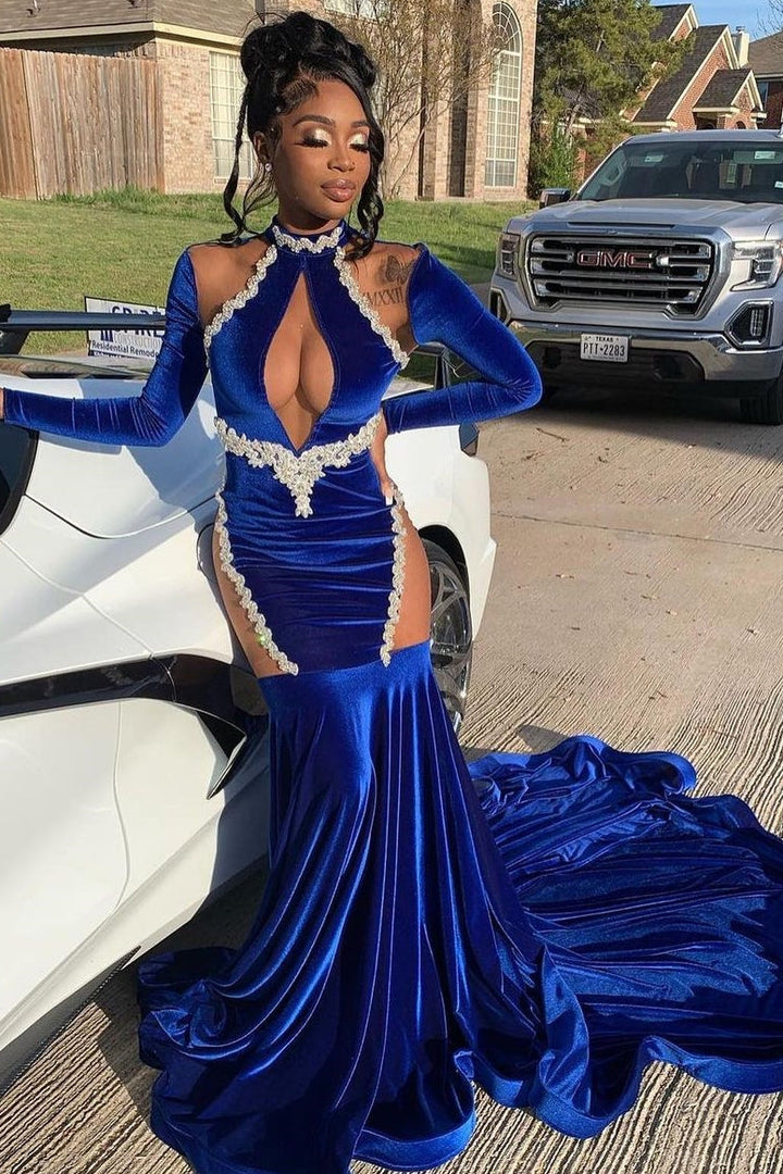 Open Back Sequin Prom Dress Sliver Beaded Open Back Sequin Mermaid Floor  length Prom Dress