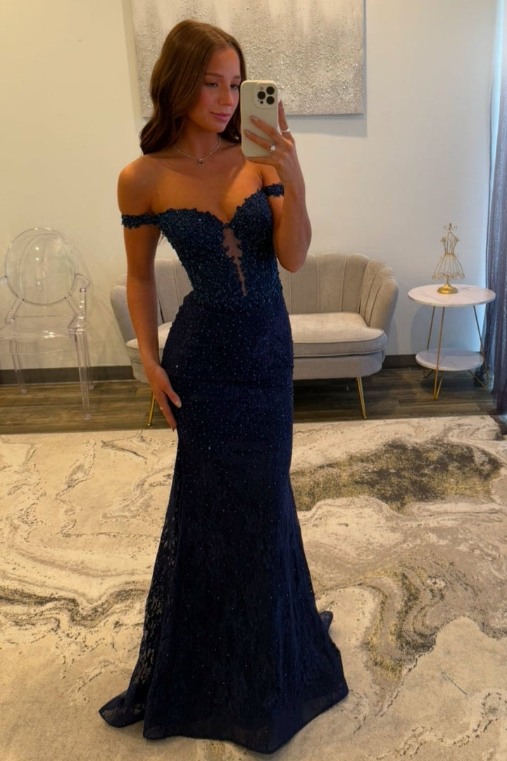 open lace back dress Elegant Red V-Neck Overskirt Lace Applique Prom Dresses main image 0