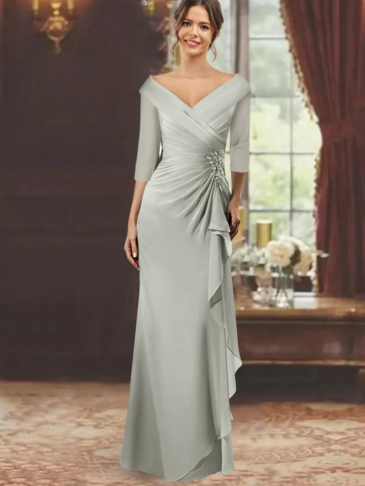 mother of the bride dresses lace sleeves Mother of the Bride Dress Style #29233