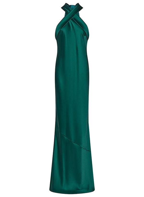 Satin Bridesmaid Dresses With Split Front