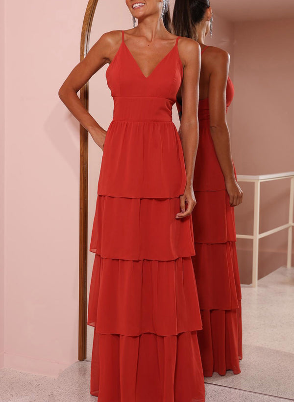 Red Bridesmaid Dresses