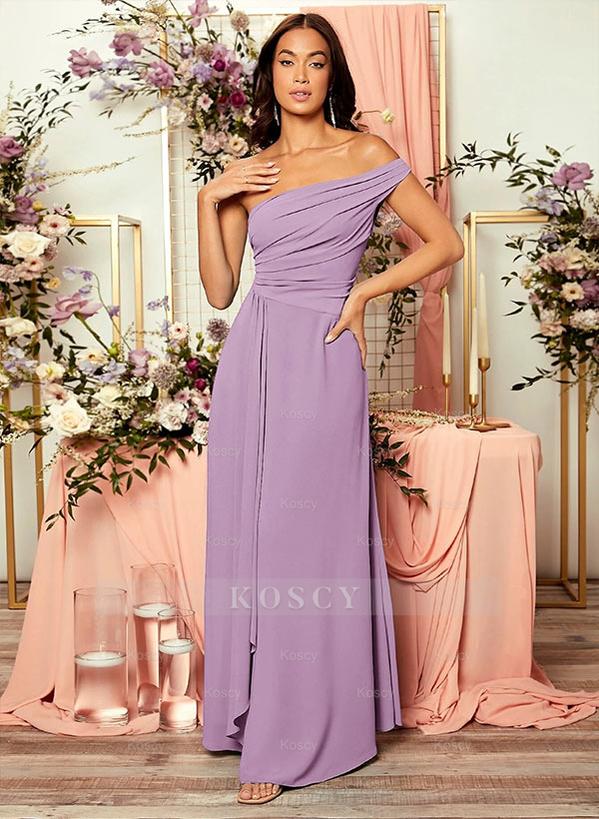 white christmas dresses Womens' Draped Back Mermaid Hem Chiffon Formal Dress Burgundy / XL main image 0