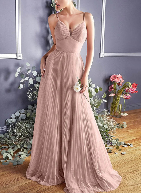 blue dress for baby girl Cheap Dusty Rose Prom Dresses with Slit Bridsmaid Dress |Sheergirl.com –  SheerGirl main image 1