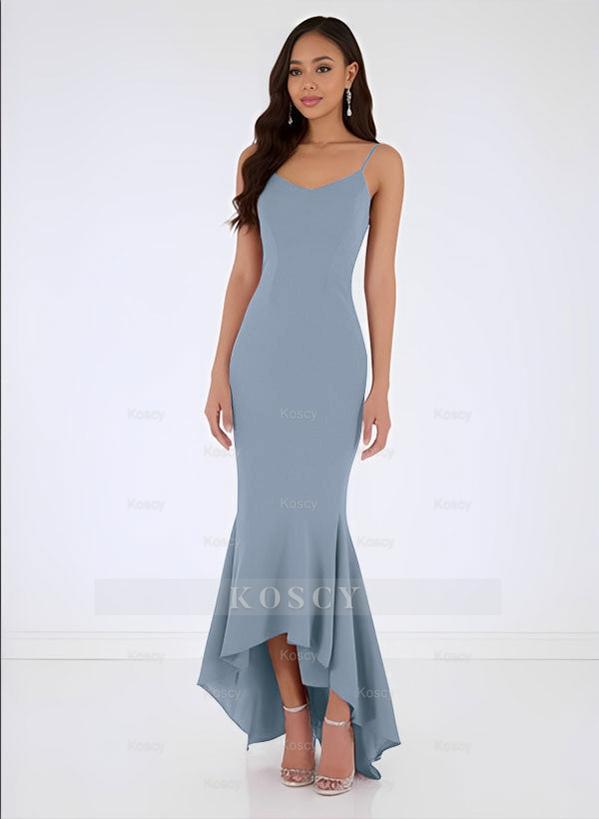 chiffon mermaid bridesmaid dresses Mermaid Gorgeous Sleeveless Scoop Chiffon Bridesmaid Dresses main image 1