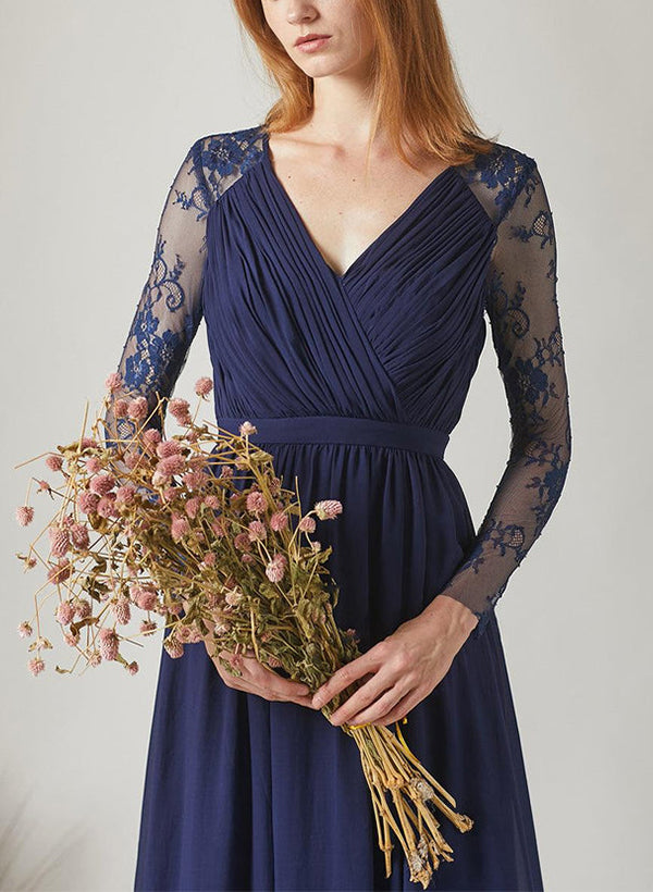 blue dress for baby girl Dark Navy Bridesmaid Dresses,Bridesmaid Dress with Sleeves,Elegant Bridesmaid Dress,BD00256, US4 / Grape
