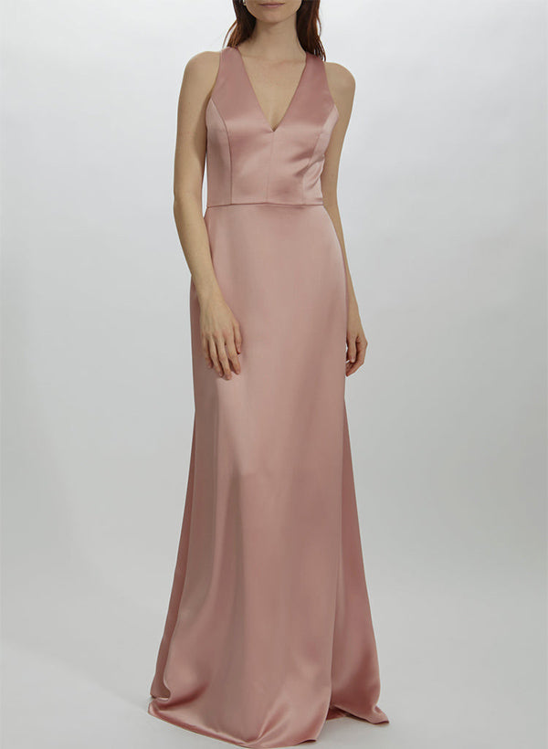princess polly baby blue dress Dusty Rose Rust Bridesmaid Dress main image 1
