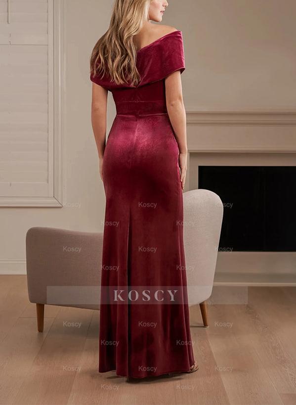 burgundy trumpet dress High Low Hem Prom Dresses Short Bow Back Homecoming Dresses – alinanova