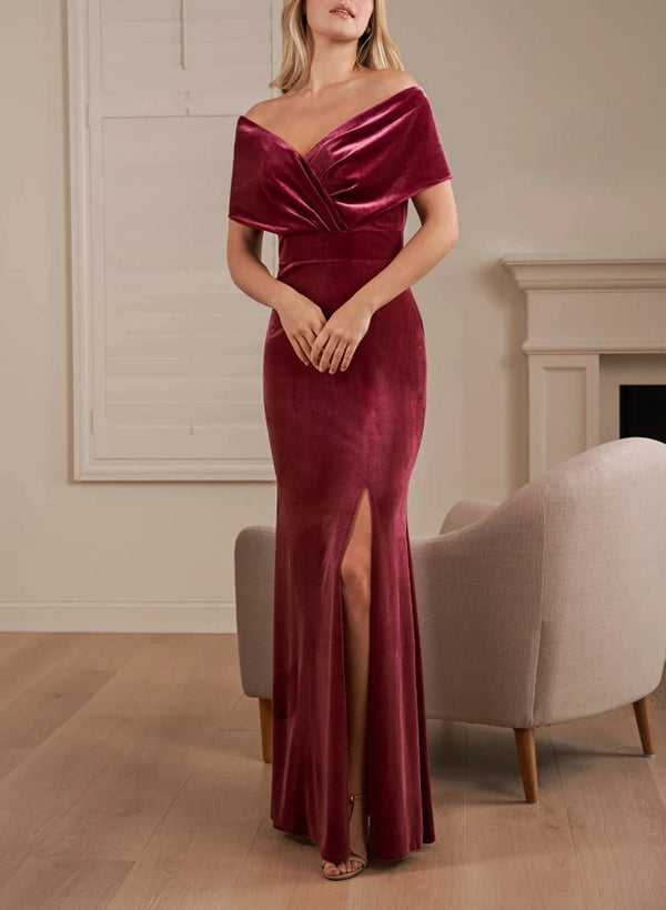princess polly baby blue dress Wedding Guest Red Bridesmaid Dresses With Sleeves Long Sleeve Red Mermaid Bridesmaid  Dresses Modest Wedding Guest main image 0